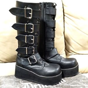 Demonia Trashville Platform boots Black US 11 men's